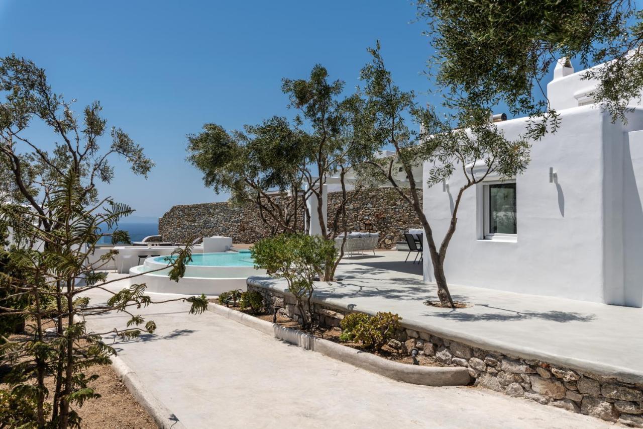 Villa In Mykonos - 6 Bedroom - 1Km From Mykonos Town - Infinity Pool - Sunset View エクステリア 写真