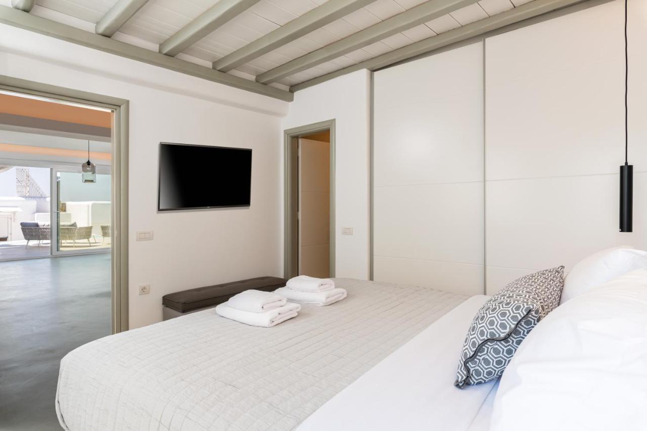 Villa In Mykonos - 6 Bedroom - 1Km From Mykonos Town - Infinity Pool - Sunset View エクステリア 写真