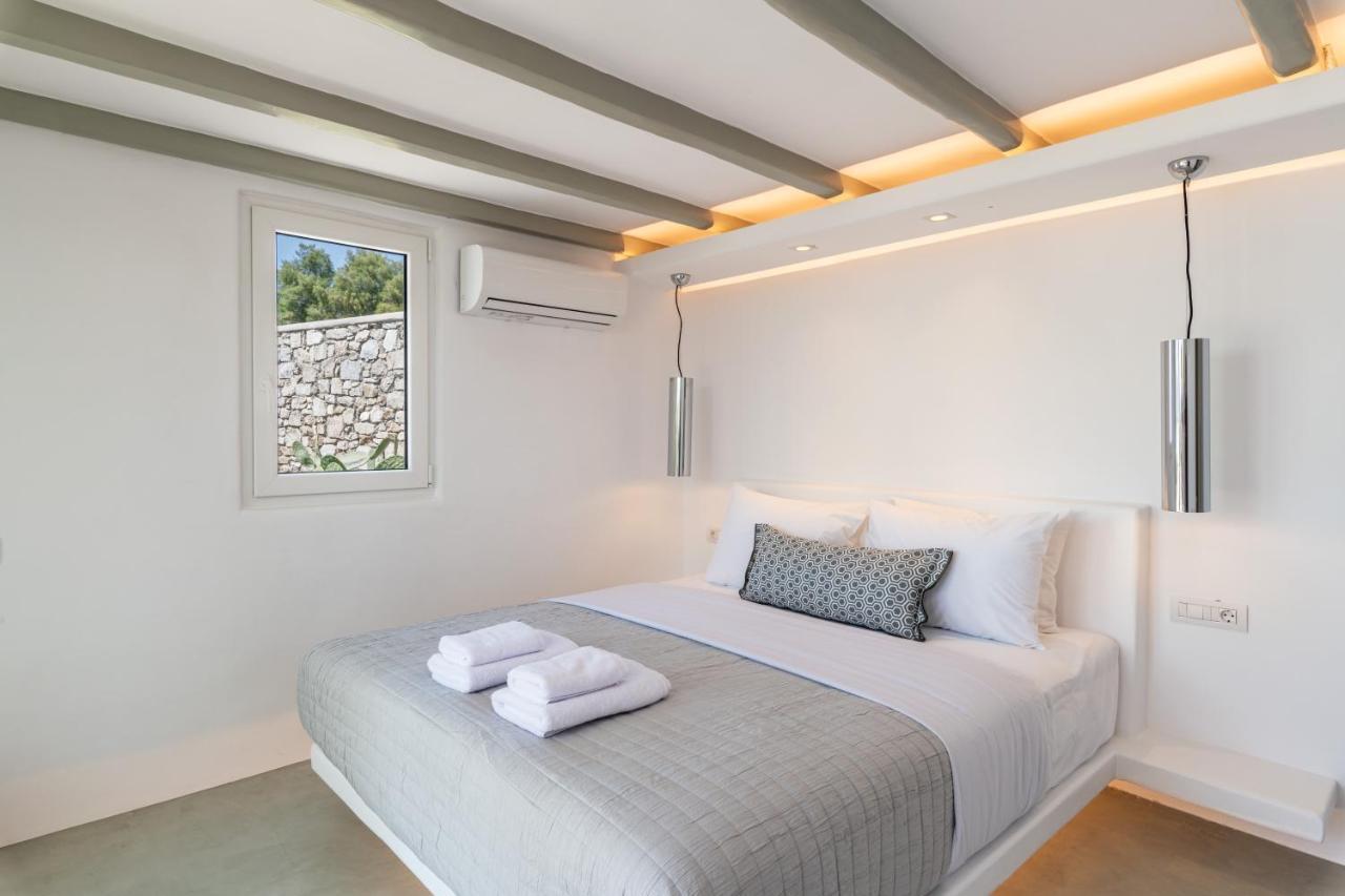 Villa In Mykonos - 6 Bedroom - 1Km From Mykonos Town - Infinity Pool - Sunset View エクステリア 写真