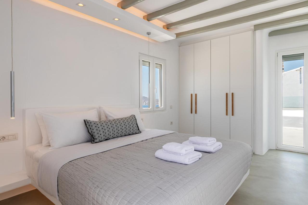 Villa In Mykonos - 6 Bedroom - 1Km From Mykonos Town - Infinity Pool - Sunset View エクステリア 写真